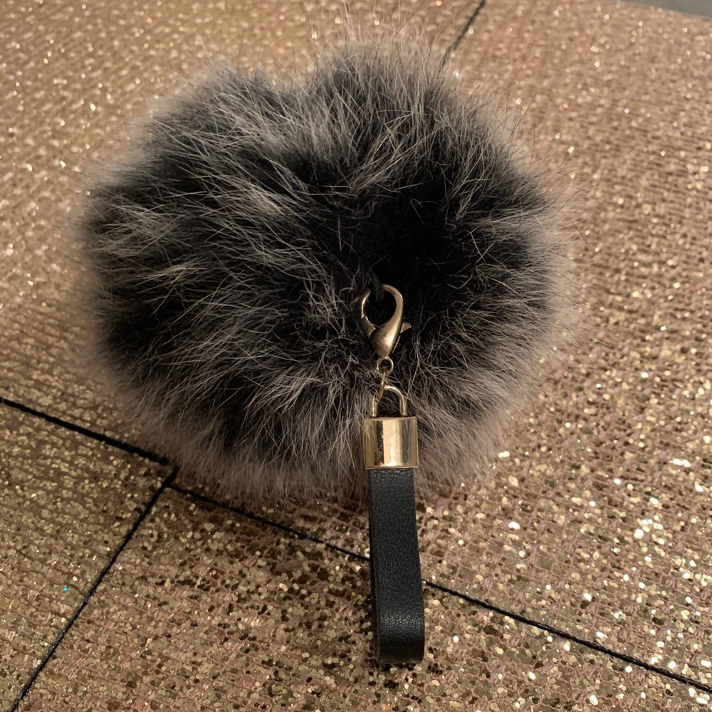 Fur ball charm